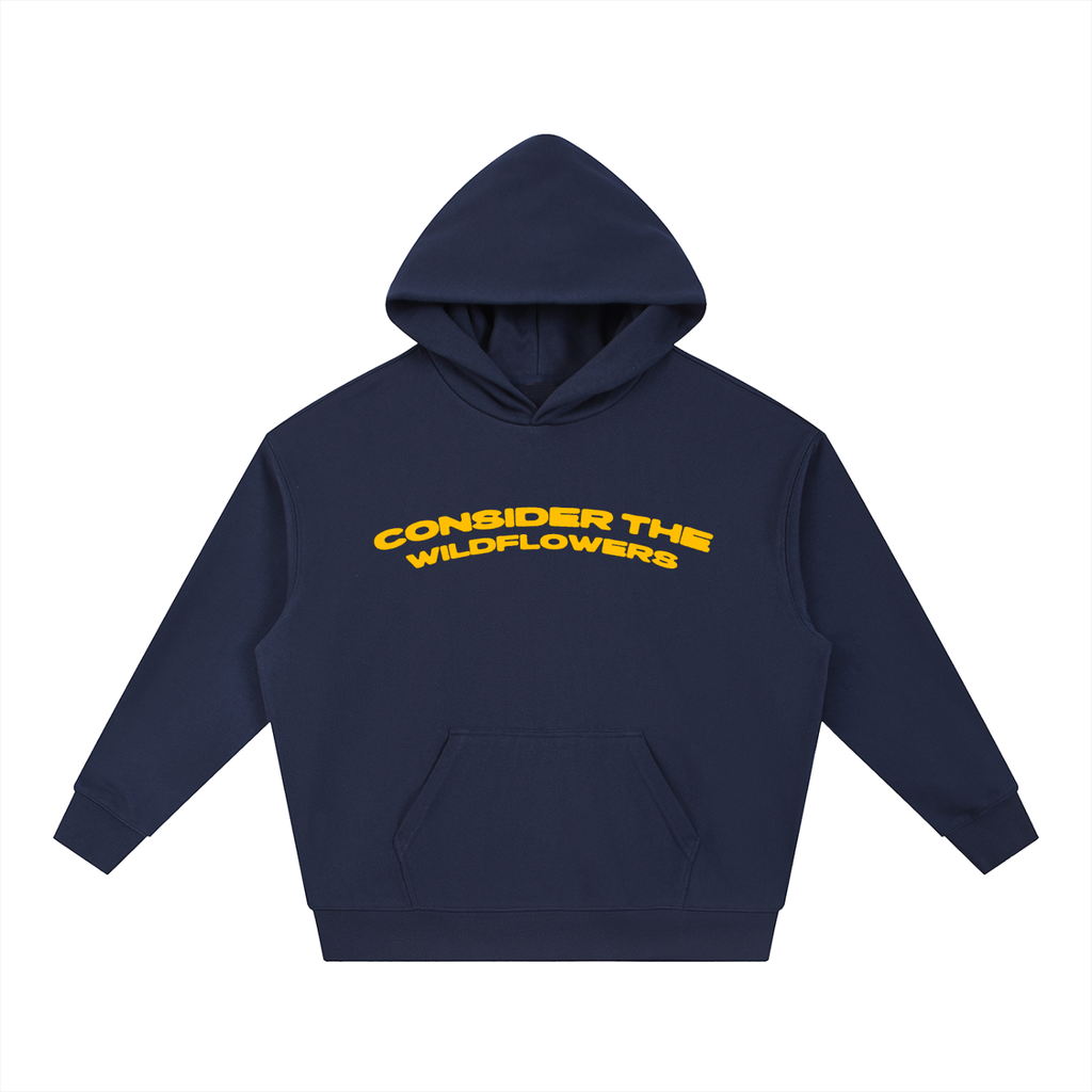 “Consider the Wildflowers” Boxy Hoodie