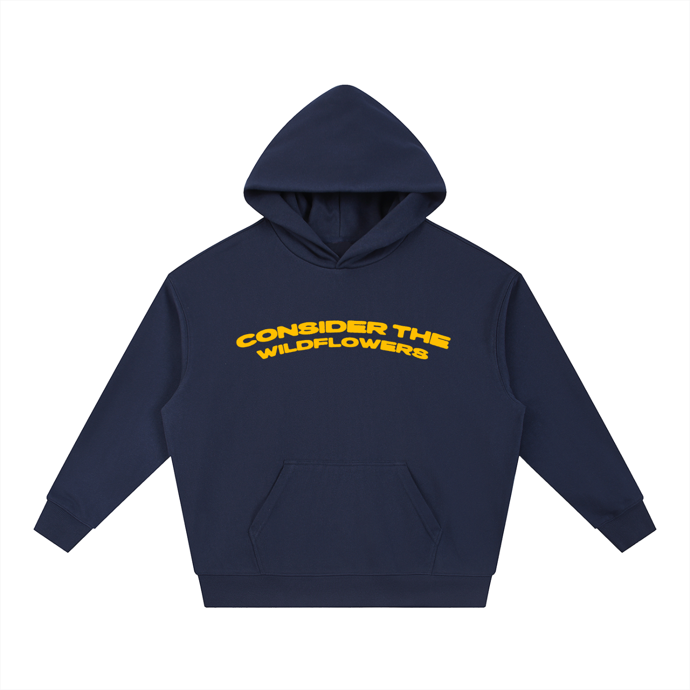“Consider the Wildflowers” Boxy Hoodie