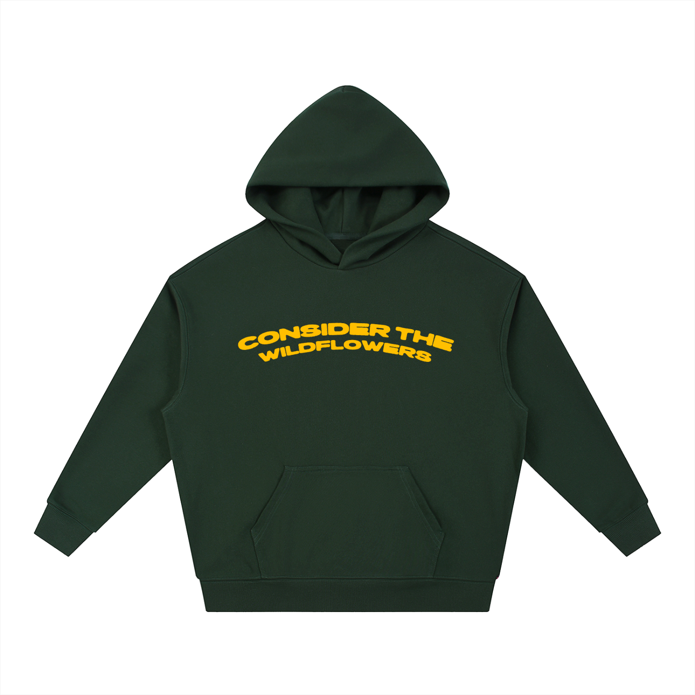 “Consider the Wildflowers” Boxy Hoodie